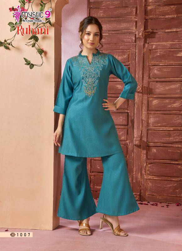 Mystic9 ruhani vol 1 coord set Kurti suppliers in India